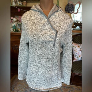 Kyodan Outdoor Gray Hooded Sweatshirt Girls Large